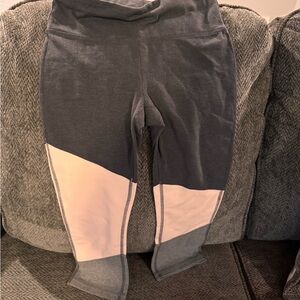 Gray and Pink Leggings